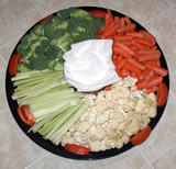 Vegetable platter